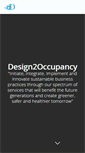 Mobile Screenshot of design2occupancy.com